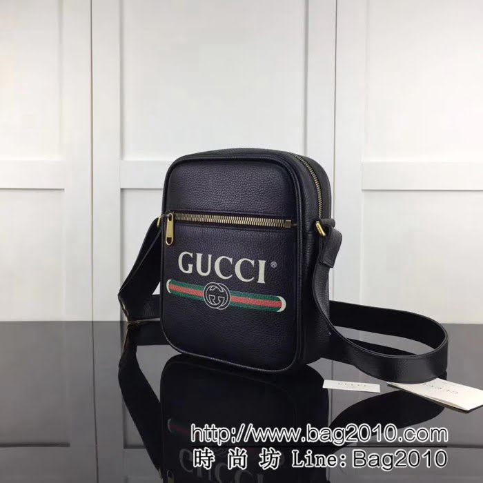 GUCCI古馳原單 新款專櫃品質原單貨實物實拍523591 克色男單肩斜挎包 HY1160